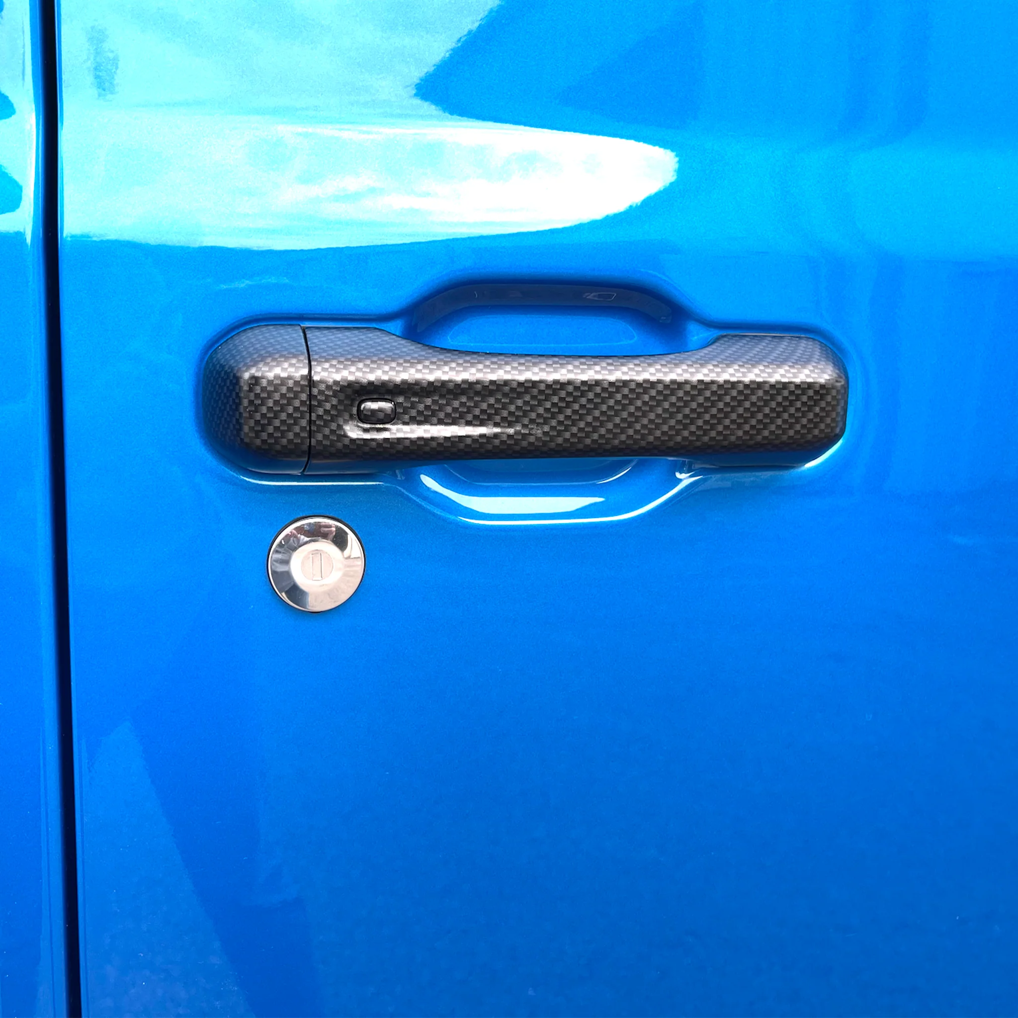2-Door JL Keyless Entry Paint Matched Door Handles (Set of 3, Buttons) - Image 3
