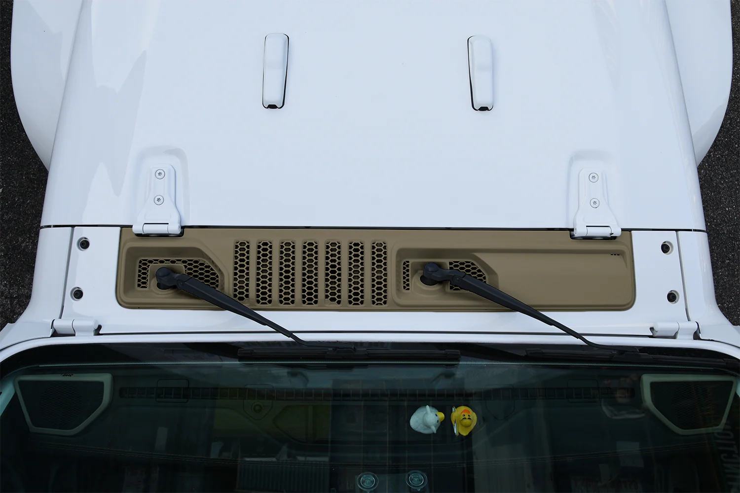 Cowl Wiper Panel Painted OE Color (Fits JL/JT 2018-2026) - Image 23