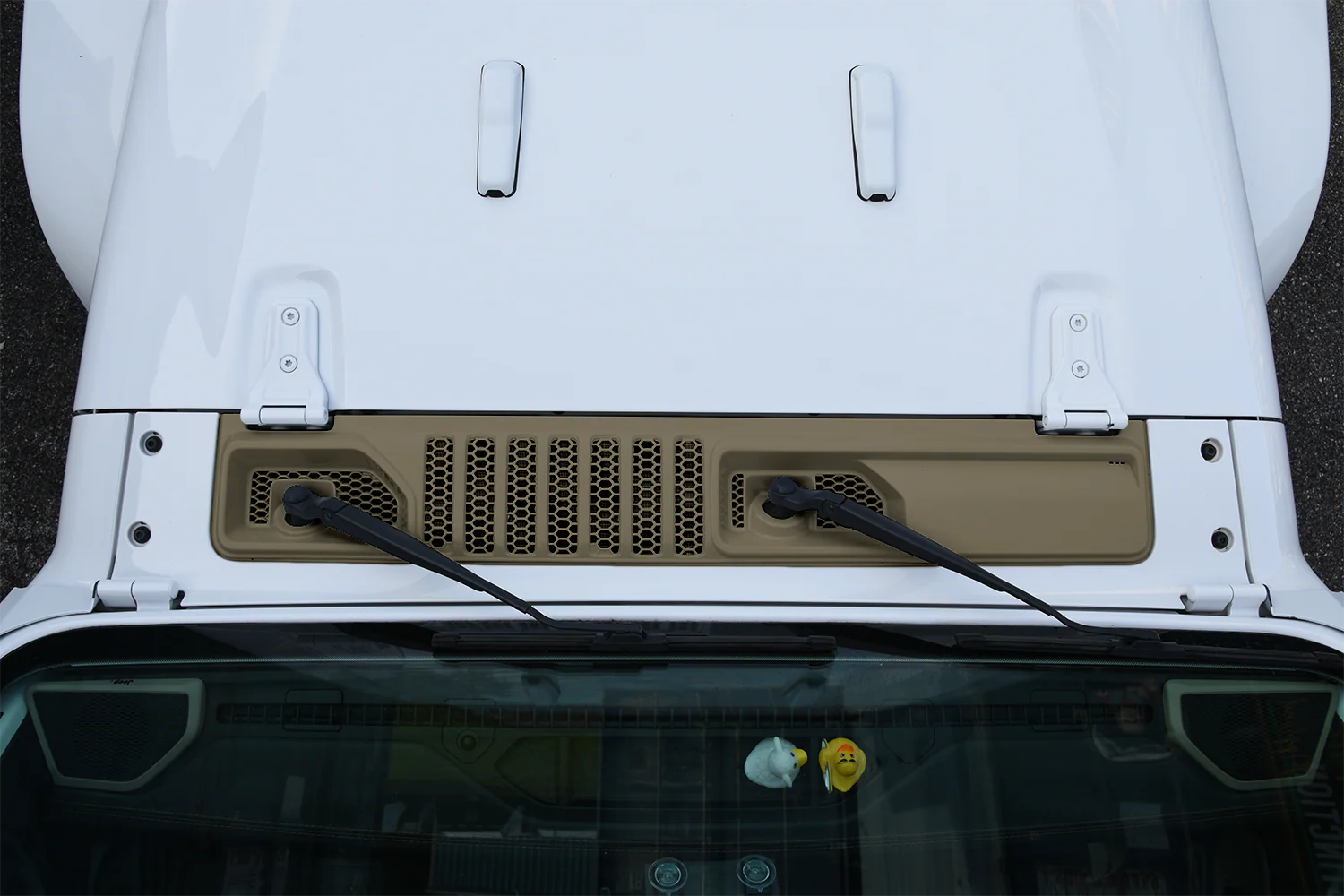Cowl Wiper Panel Painted OE Color (Fits JL/JT 2018-2026) - Image 24