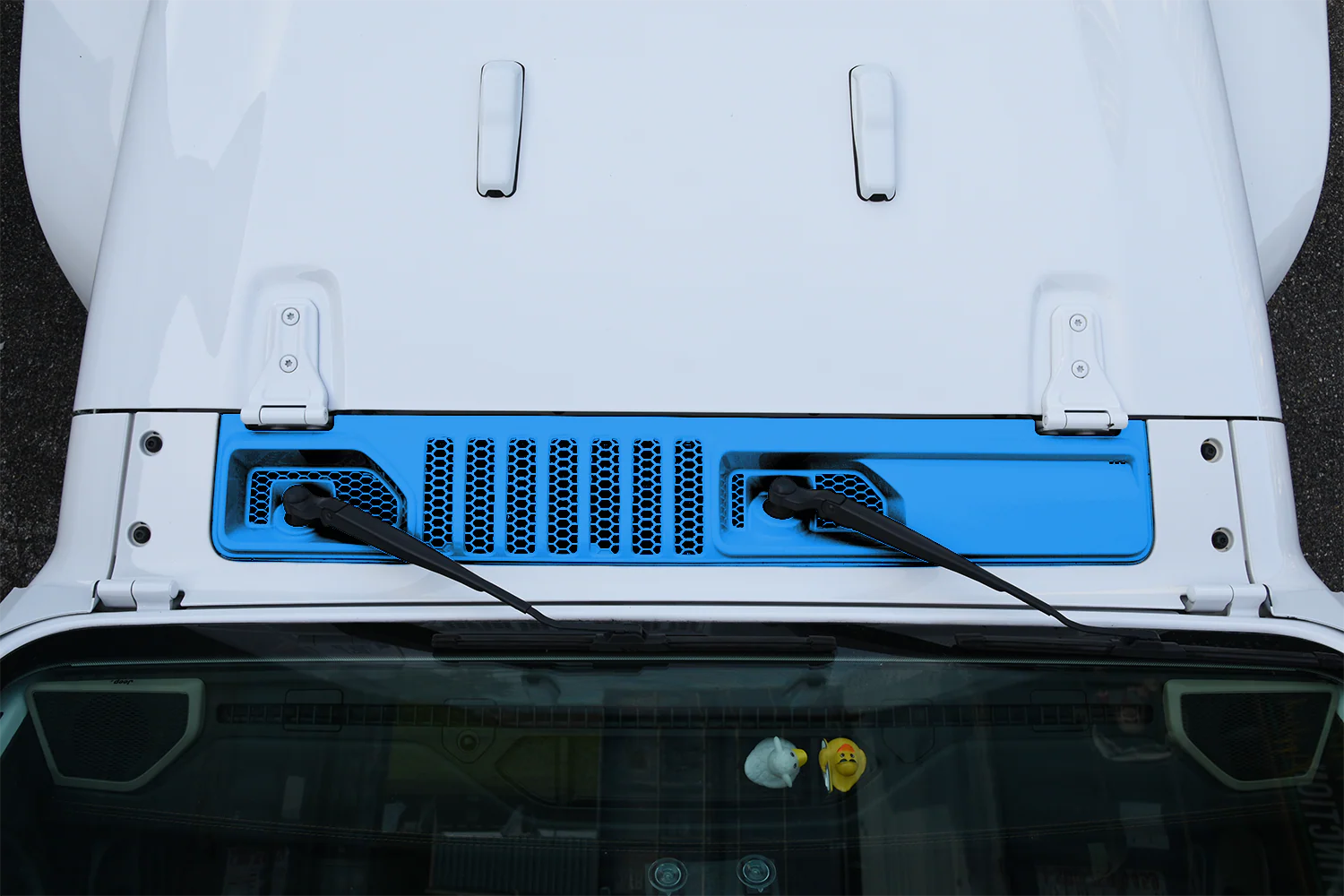 Cowl Wiper Panel Painted OE Color (Fits JL/JT 2018-2026) - Image 28
