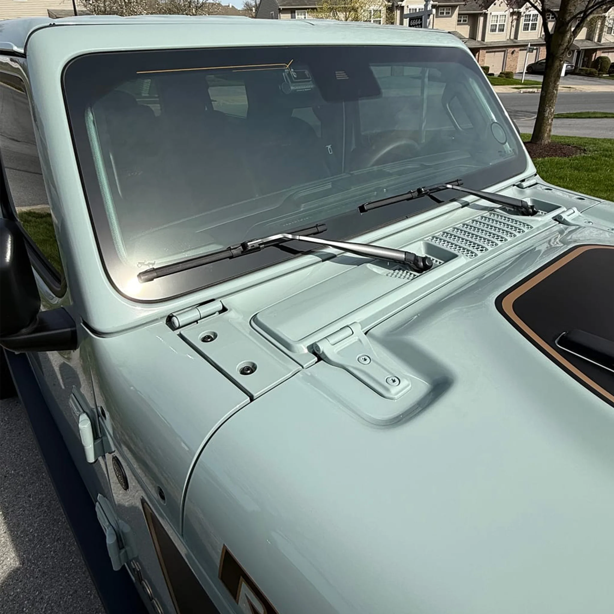 Cowl Wiper Panel Painted OE Color (Fits JL/JT 2018-2026) - Image 7