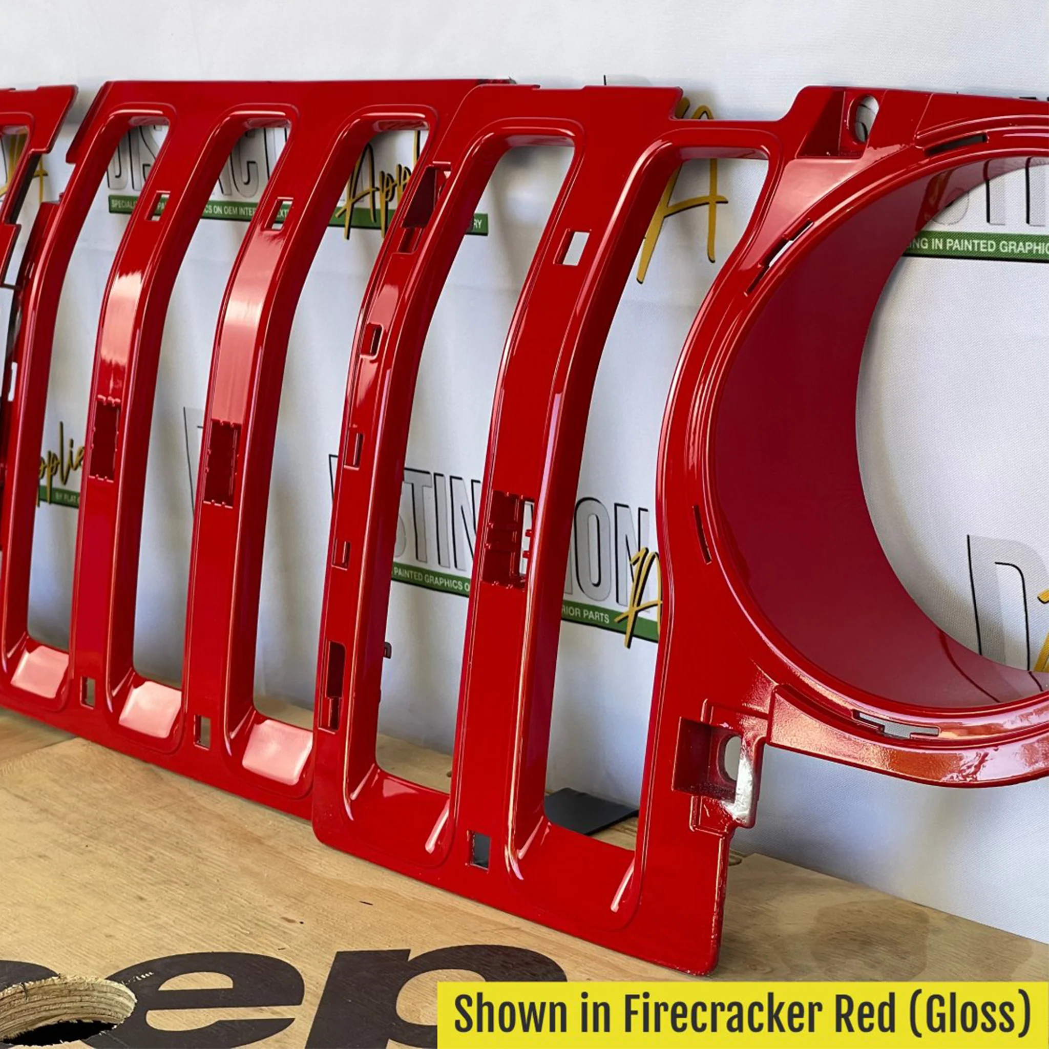 Classic Grille Trim Factory Color Painted (Fits JL/JT, 4XE, 392 Models 2018-2023) - Image 3
