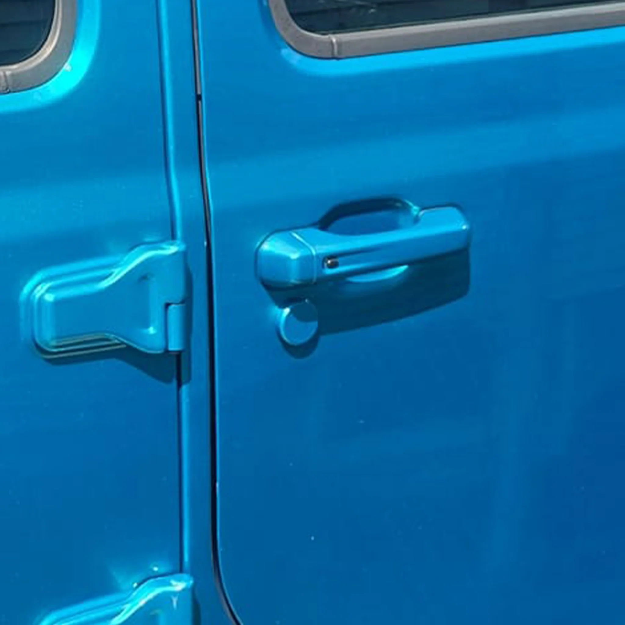 4-Door JL Keyless Entry Paint Matched Door Handles (5 Handles, Buttons) - Image 3