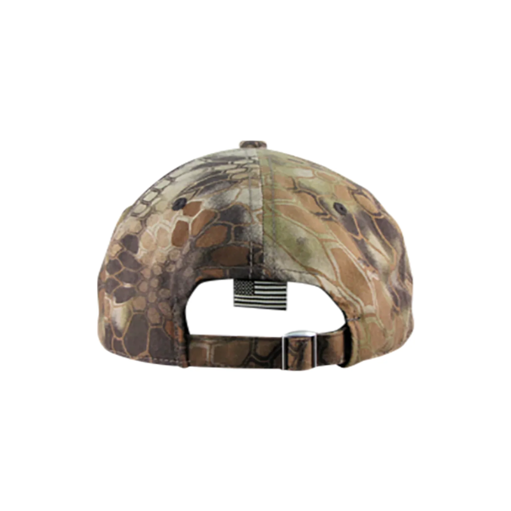 American Flag Camo Embroidered Hat - Image 3