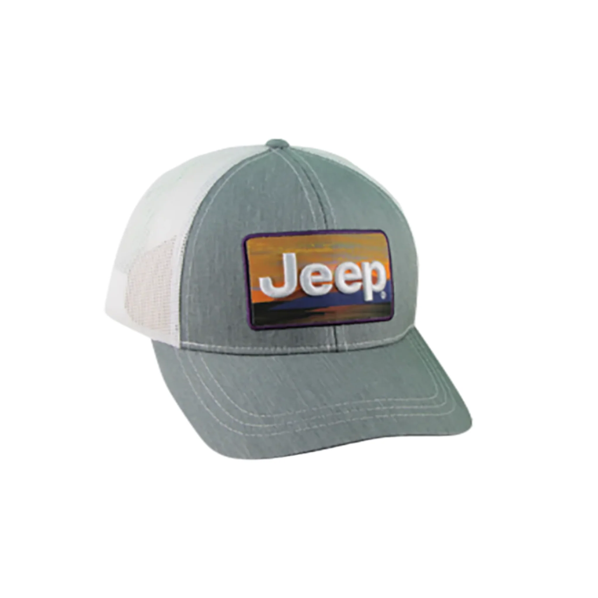 Licensed Jeep® Sunset Trucker Hat - Image 2