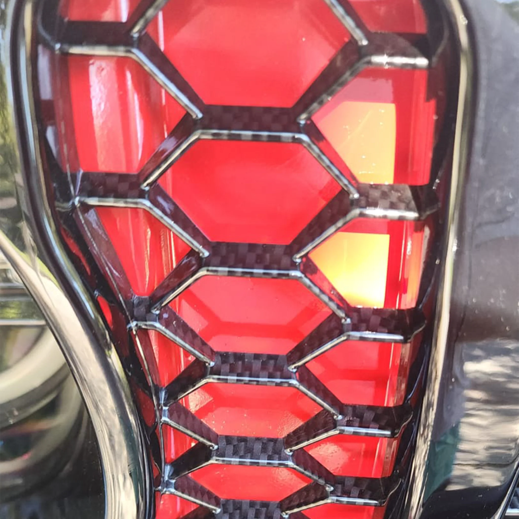Grille Mesh Hydrographic Black Carbon (Fits Gladiator JT) - Image 3