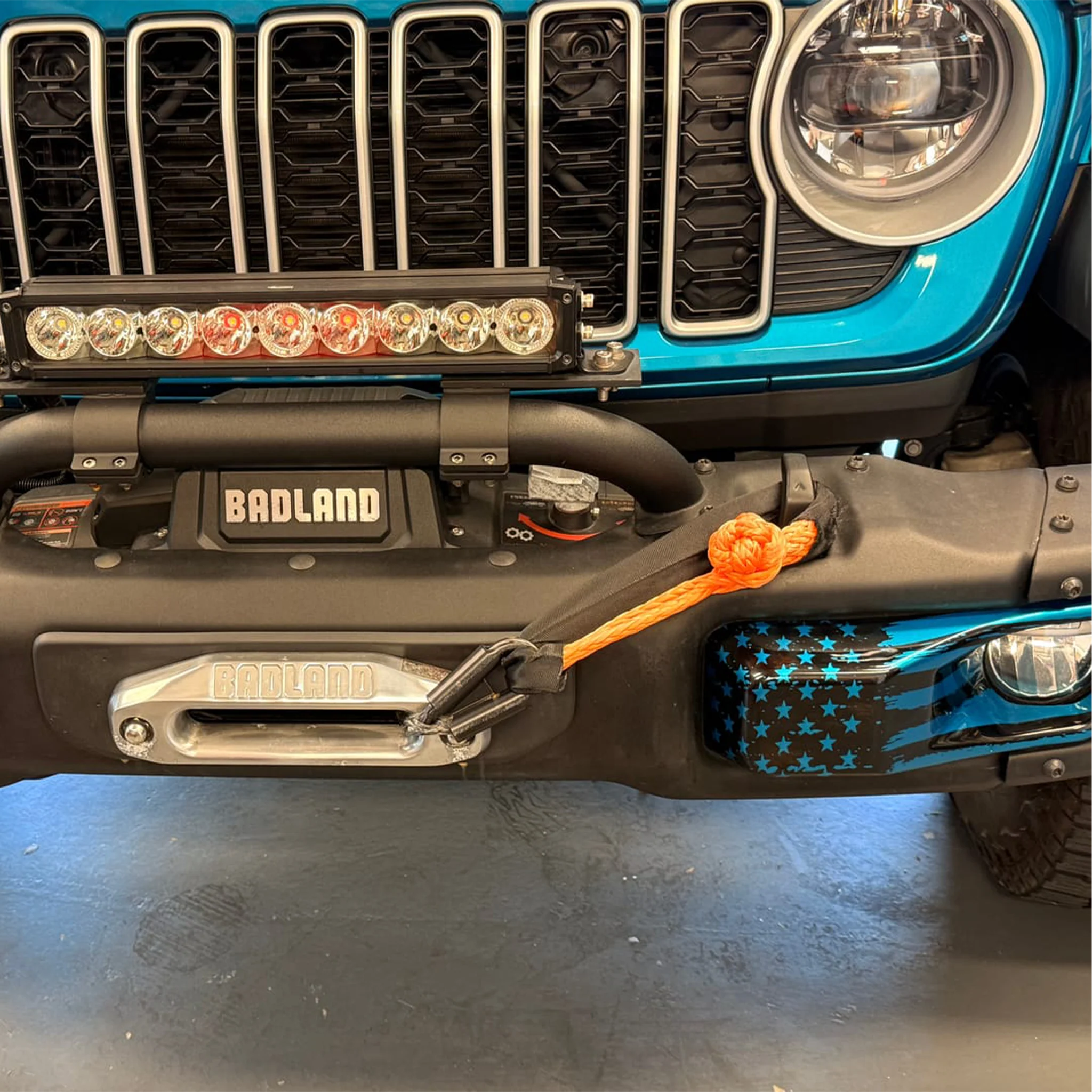 Steel Front Bumper Fog Light Trim (Fits Rubicon JL/JT) - Image 3